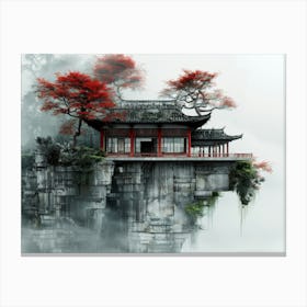 Chinese House Canvas Print