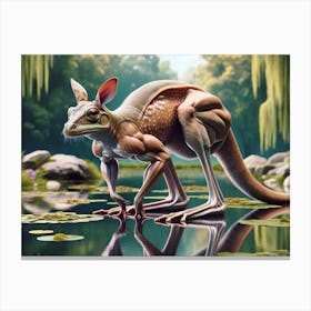 Frogaroo Canvas Print