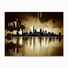 New York City Skyline 75 Canvas Print