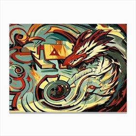 Dragon Canvas Print