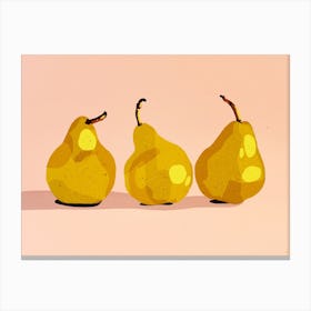 Pears Canvas Print