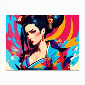 Geisha 117 Canvas Print
