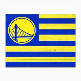 Golden State Warriors 3 Canvas Print