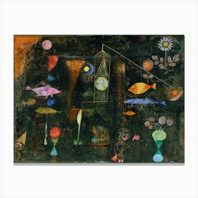 Paul Klee Fish Magic Canvas Print