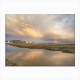 Cloud reflections Canvas Print