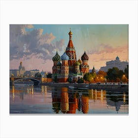 St Basil'S Cathedral Canvas Print