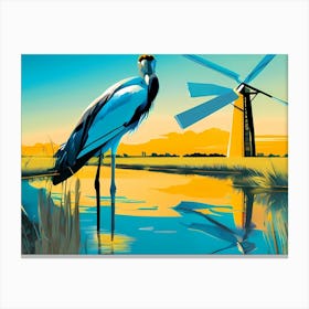 Wild Animal Illustration 9 Canvas Print