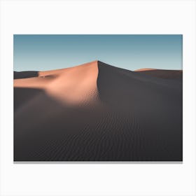 Landscapes Raw 20 Dune (Morocco) Canvas Print