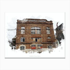 Brotfabrik, Vienna, Austria Canvas Print