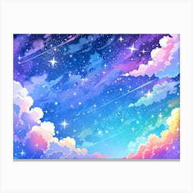 Sky And Clouds Canvas Print