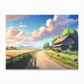 Country Road 3 Canvas Print