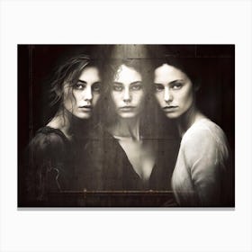 Three Women 3 Canvas Print