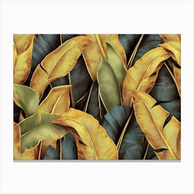 Banana Leaves 3 Canvas Print