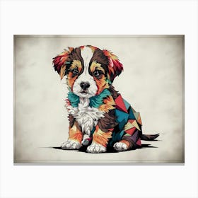 Bernese Mountain Dog 2 Canvas Print