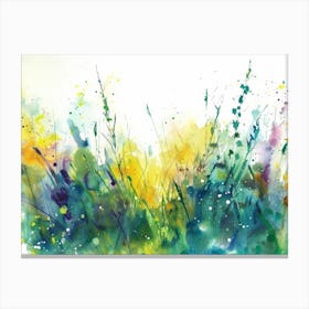 Watercolor Painting 6 Canvas Print