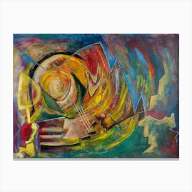 Wall Art, Abstract In Motion Canvas Print