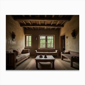 Living Room 3 Canvas Print