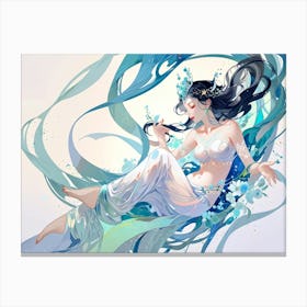 Asian Girl 3 Canvas Print