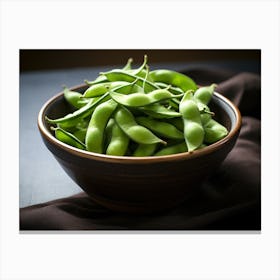 Soy Beans In A Bowl 2 Canvas Print