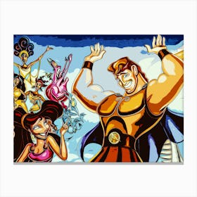 Disney Hercules Canvas Print