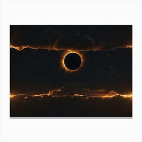 Eclipse Of The Sun 9 Canvas Print