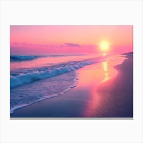 California Dreaming - Sunset Sonata Canvas Print