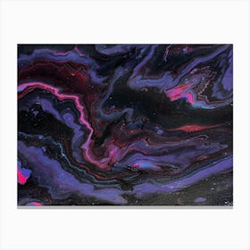 Purple Swirls 2 Canvas Print