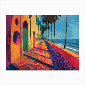 California Beach Canvas Print