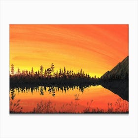 Sunset Canvas Print