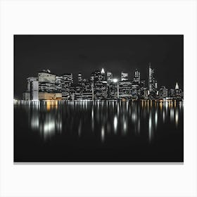 New York City At Night 1 Canvas Print