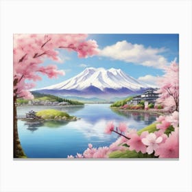 Mt Fuji 3 Canvas Print