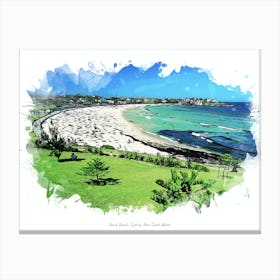 Bondi Beach, Sydney, New South Wales Canvas Print