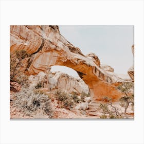 Desert Rock Arch Canvas Print