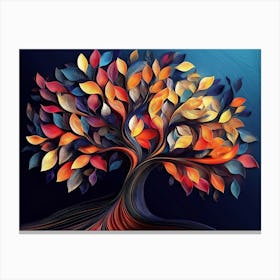 Tree Of Life 55 Canvas Print