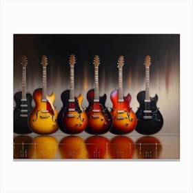 Guitar Magic Canvas Print