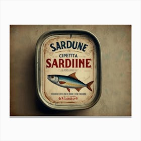 Sardine 3 Canvas Print