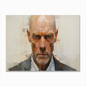 Portrait Of A Man 3 Canvas Print