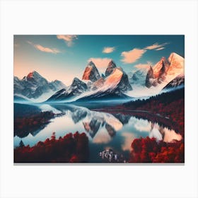 Mountain Landscape 40 Canvas Print