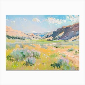 Western Landscapes Wyoming 1 Canvas Print