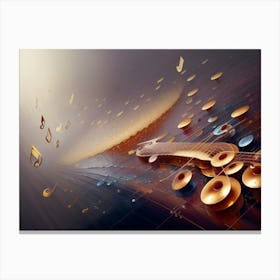 Fantasy Notes Canvas Print