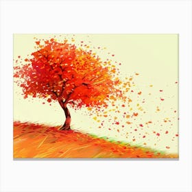 Autumn Tree Canvas Print