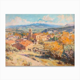 Western Landscapes Santa Fe New Mexico 4 Canvas Print