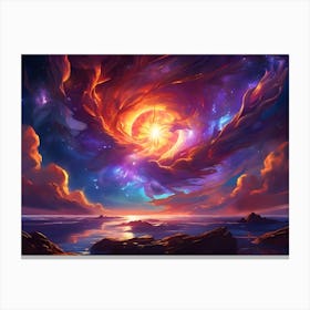 Star In The Sky Canvas Print