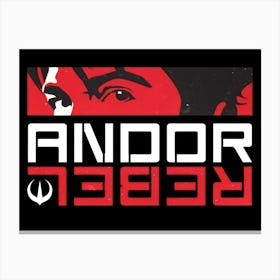 Andor Rebel Canvas Print