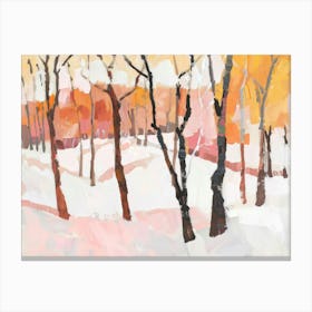 Winter Forest Canvas Print