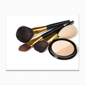 Make Up Brushes Canvas Print