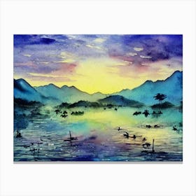 Twilight Serenity Canvas Print