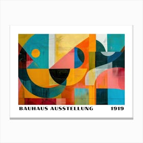 Bauhaus Orange Exhibition 26 Canvas Print