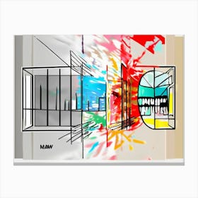 Miami Wall Art Canvas Print