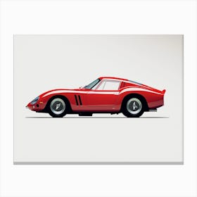 Ferrari 250 Gto Car Style Canvas Print